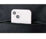 Túi messenger đeo vai nam vải bố trơn màu đen nhỏ gọn thể thao, đi học, đi chơi,  du lịch ACMBM02 - Ảnh 11