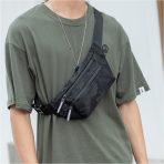 Túi messenger đeo chéo, đeo hông, đeo ngực, đeo vai nam balo nhỏ gọn đựng điện thoại thời trang thể thao, hàng ngày TDC20 - Ảnh 12